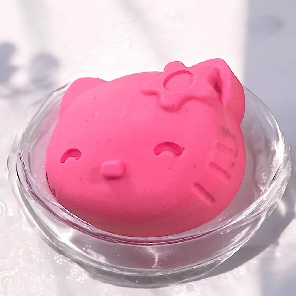 Strawberry & cream handmade soap withh goat milk & coconut oil 3x2 inches 4oz